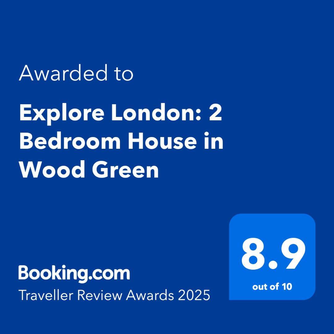 Explore London: 2 Bedroom House In Wood Green Exteriér fotografie